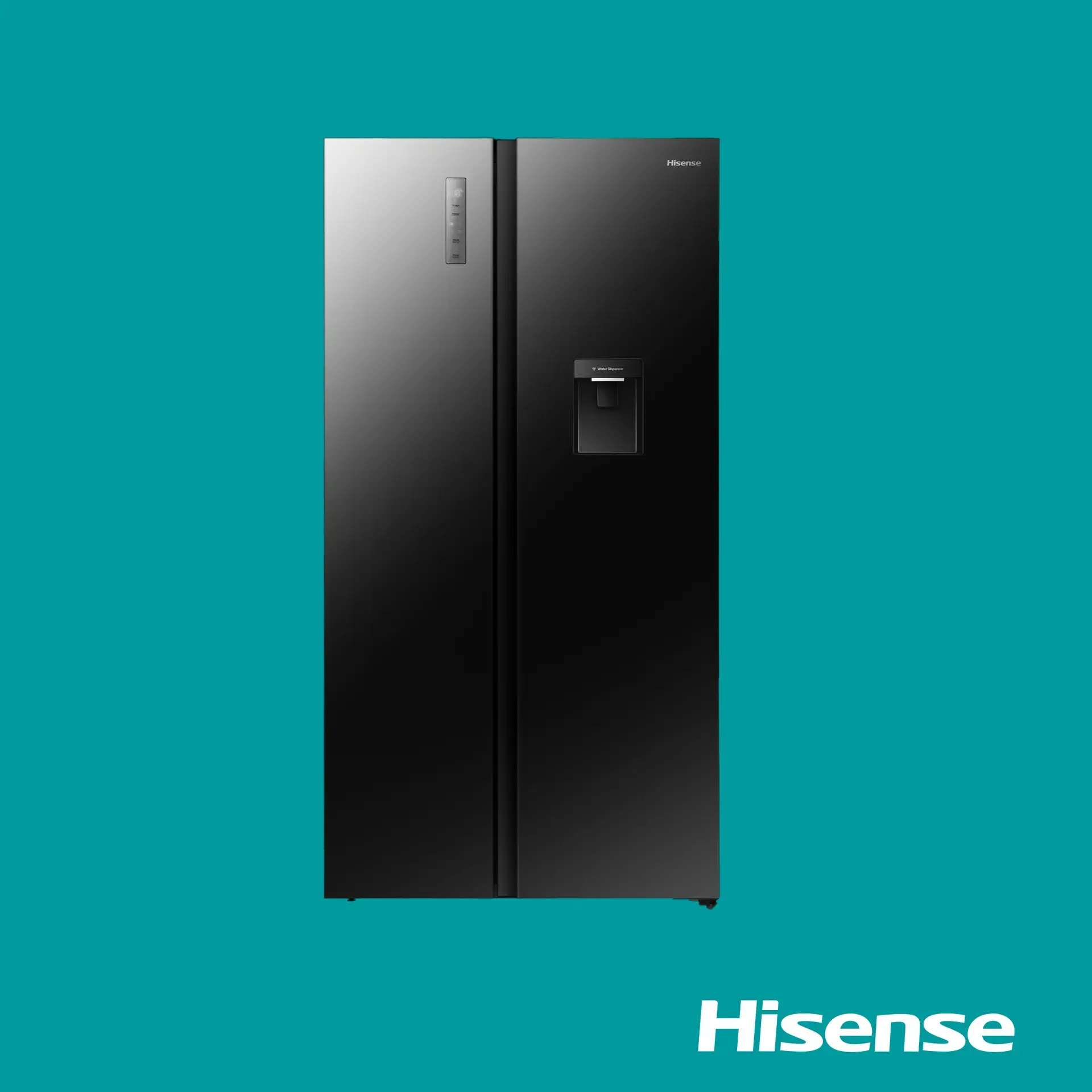 HISENSE REF SIDE BY SIDE 5P558 SBS SILIVER STEEL 