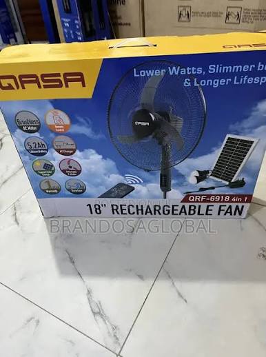 QASA RECHARGEBLER FAN QRF-6918 4IN1