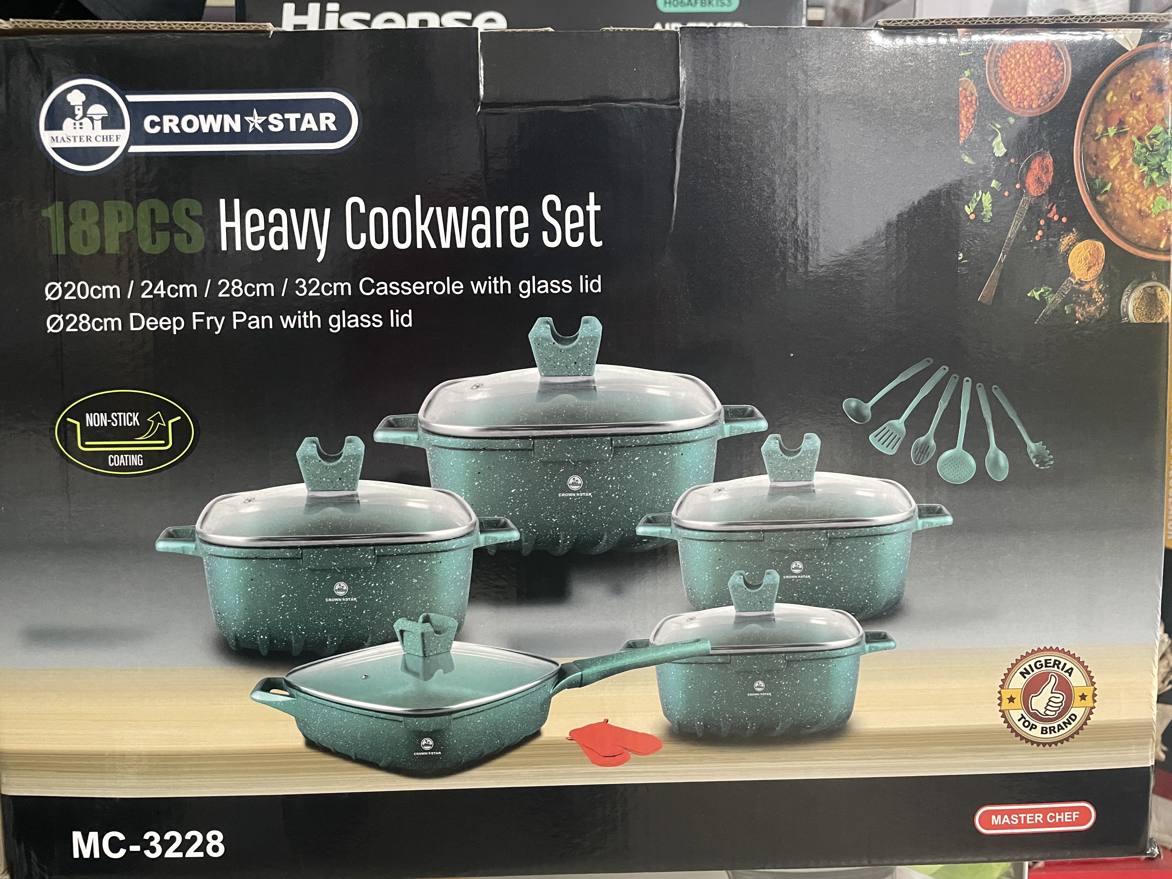 MASTERCHEF POT NON-STICK MC-3228 ASS	