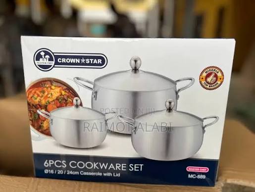 CROWN STAR POT MC-303AL ASS
