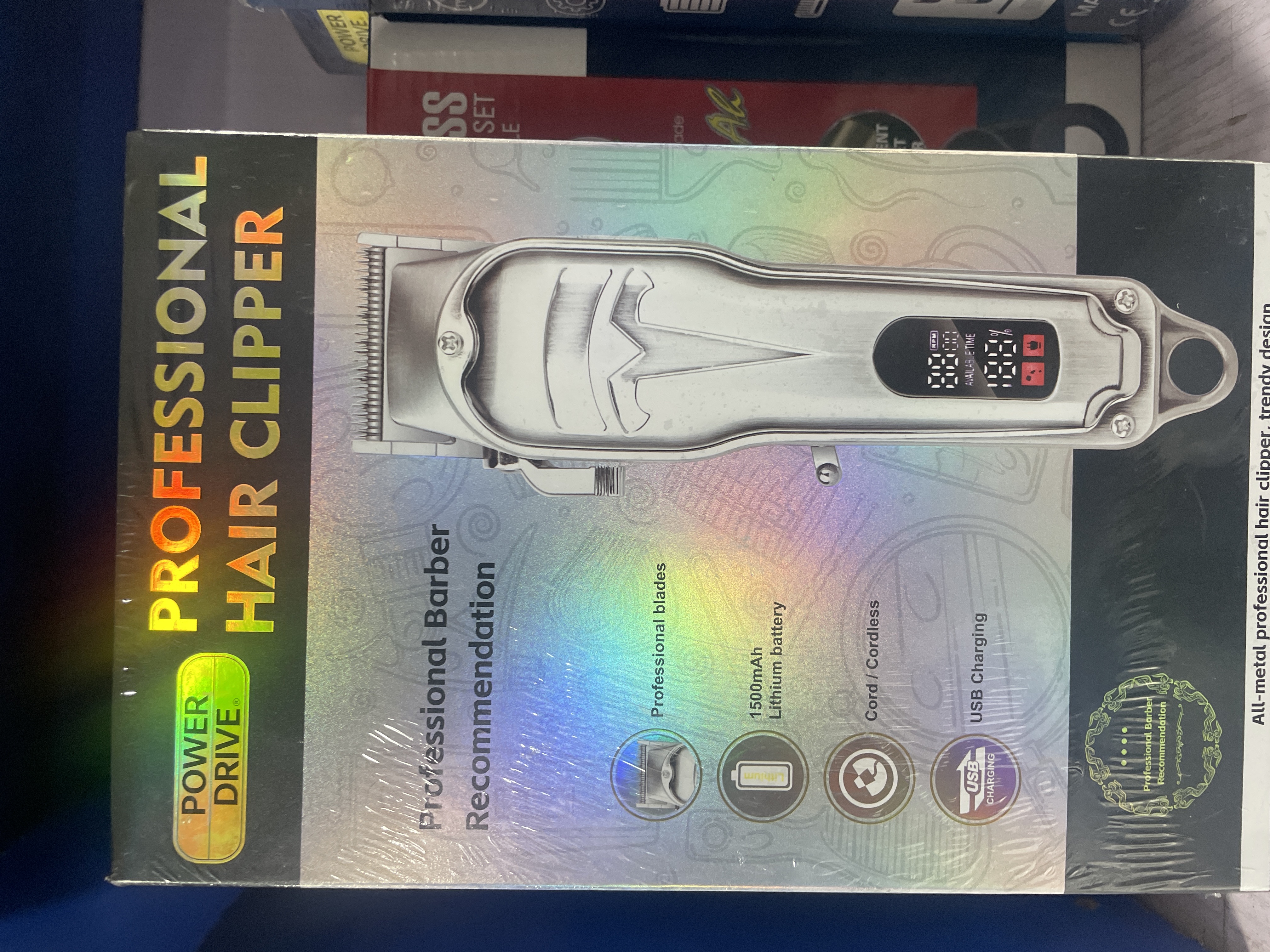 PROFESSIONAL HAIR CLIPPER MODEL PD-105
