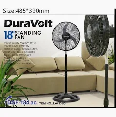 DURAVOIL STANDING FAN DSF-184 AC 55W